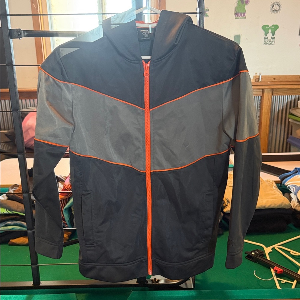 Youth orange and Gray Jacket